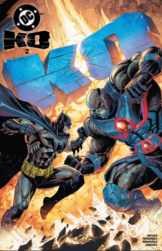 DC K.O. #2, TYLER KIRKHAM CARDSTOCK VARIANT JAMS EXCLUSIVE