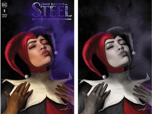 DARK KNIGHTS OF STEEL #1 (CARLA COHEN EXCLUSIVE VARIANT A,B SET) ~ DC Comics