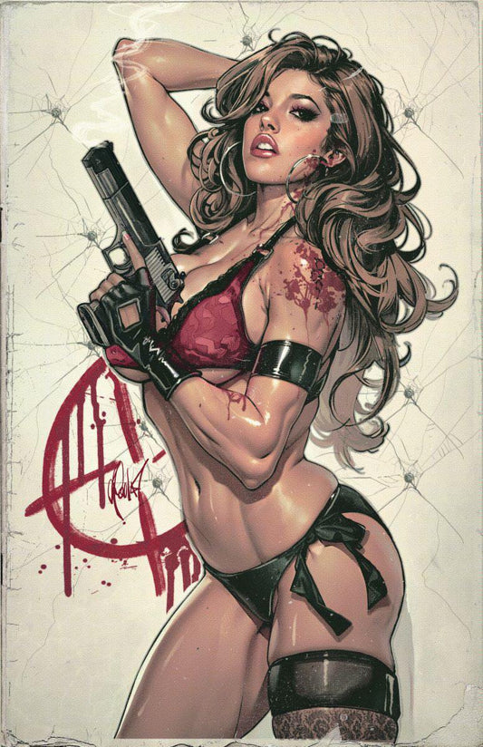 GUN HONEY: COLLISION COURSE #3 (CEDRIC POULAT EXCLUSIVE VIRGIN VARIANT B)(2024) COMIC BOOK