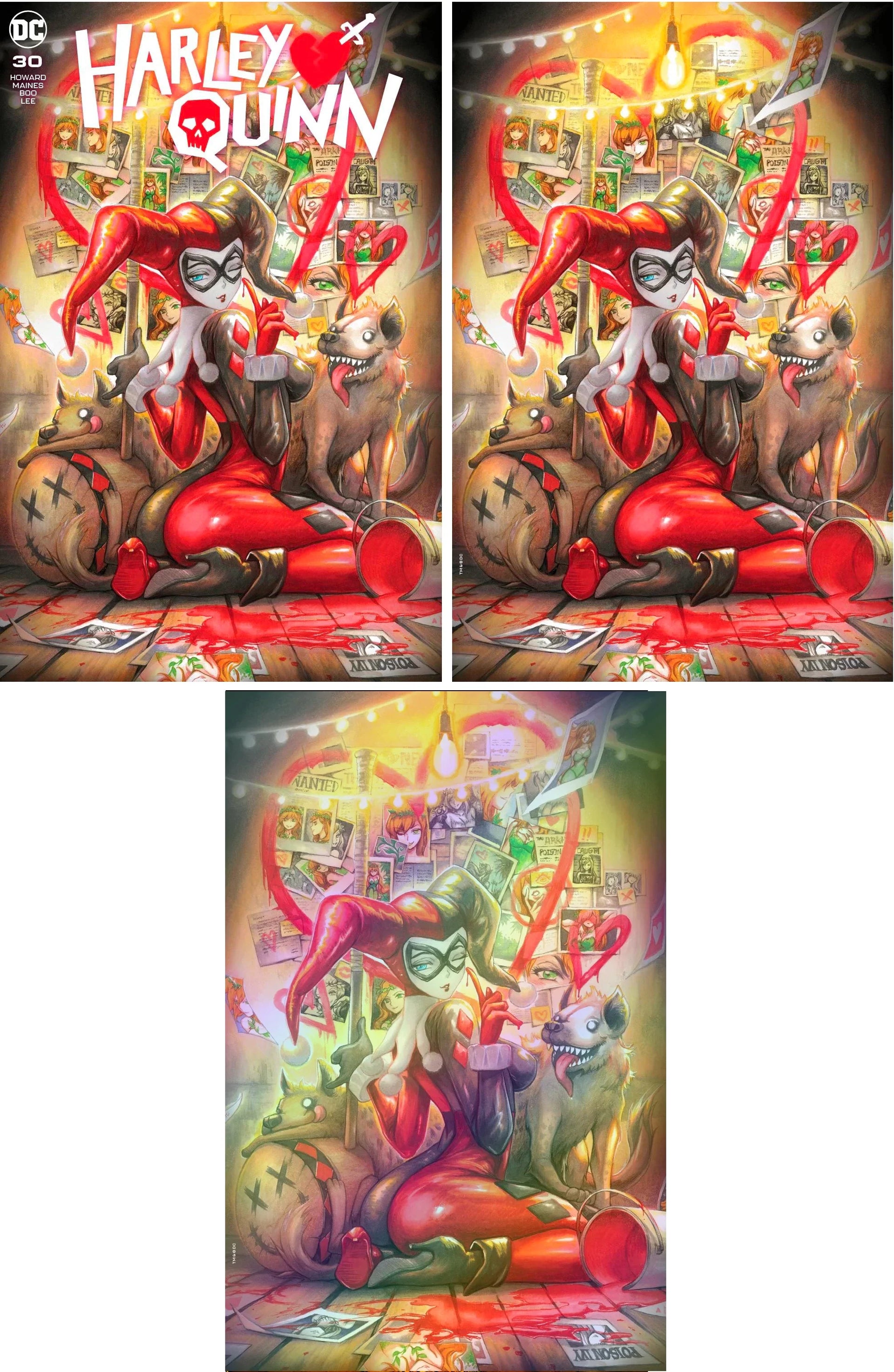 HARLEY QUINN #30 (RACHTA LIN EXCLUSIVE TRADE/VIRGIN/FOIL VARIANT