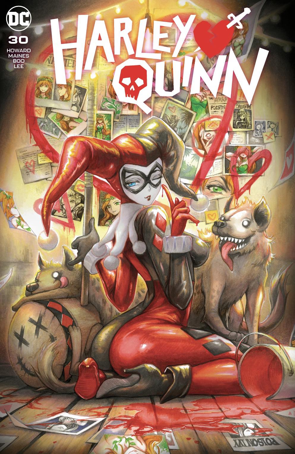 HARLEY QUINN #30 (RACHTA LIN EXCLUSIVE TRADE/VIRGIN VARIANT SET) ~ DC Comics