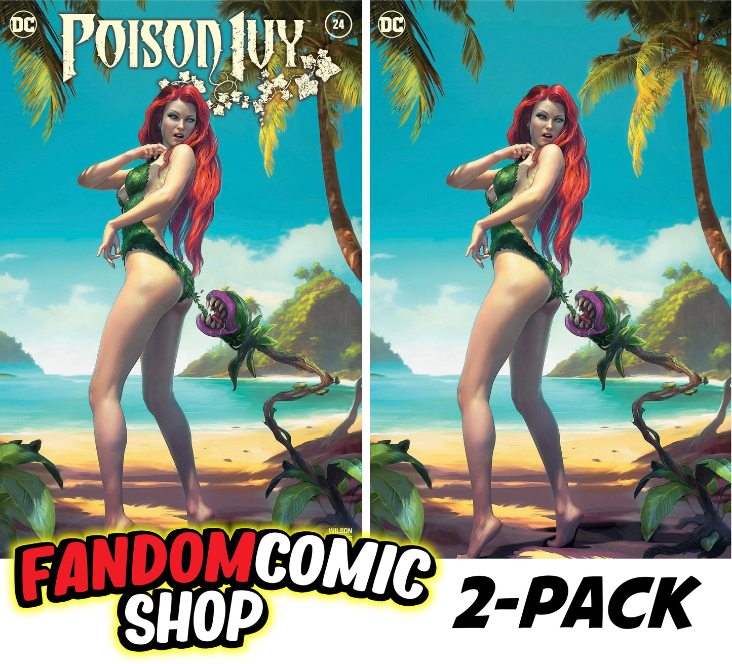 POISON IVY #24 (TIAGO DA SILVA EXCLUSIVE COPPERTONE HOMAGE TRADE/VIRGIN VARIANT SET)(2024) ~ DC Comics