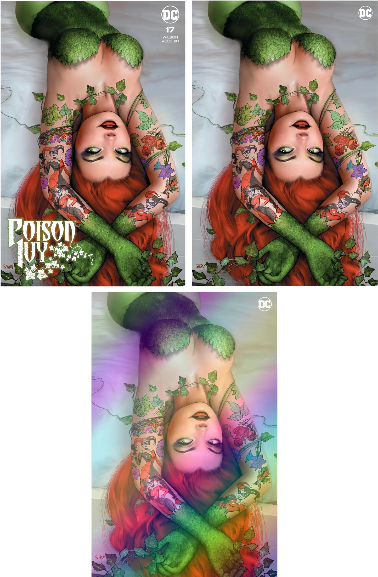 POISON IVY #17 (NATHAN SZERDY EXCLUSIVE TRADE/VIRGIN/FOIL VARIANT SET)