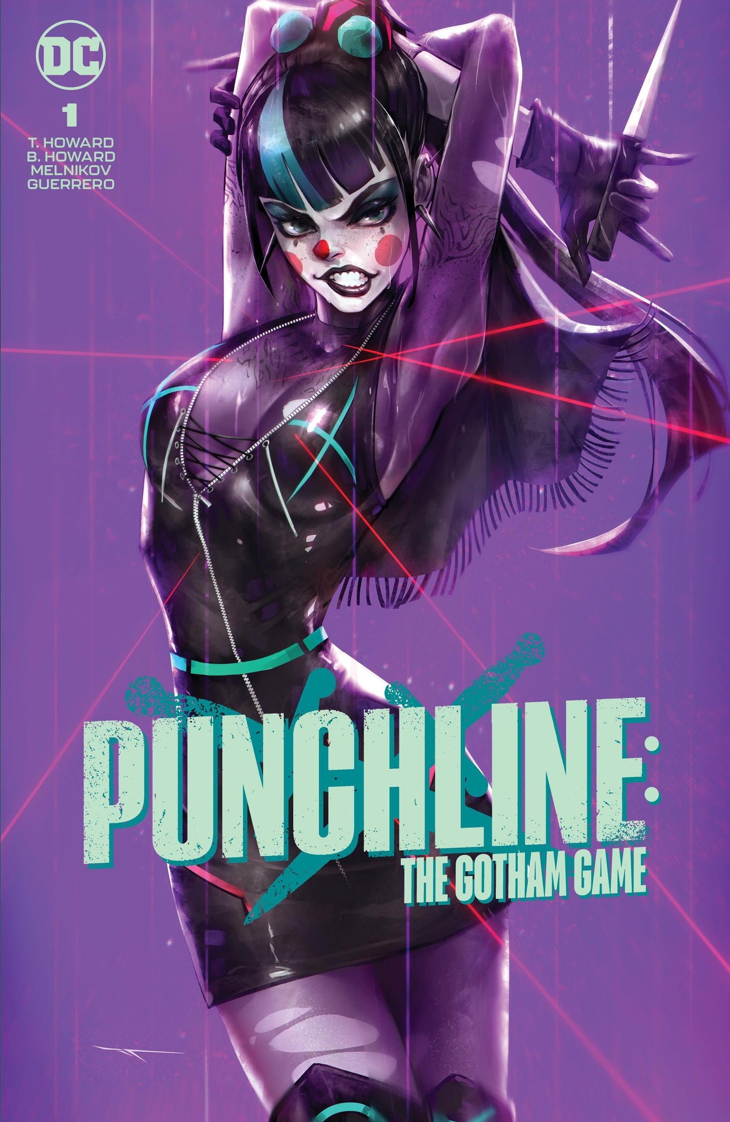 PUNCHLINE: THE GOTHAM GAME #1 (IVAN TAO EXCLUSIVE TRADE/VIRGIN/FOIL VARIANT COMIC BOOK SET)