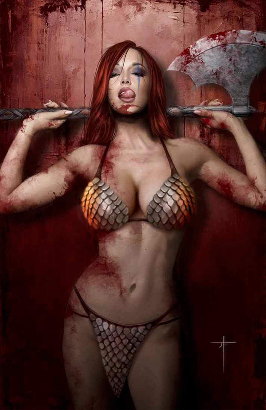 RED SONJA: EMPIRE OF THE DAMNED #1 (JAY FERGUSON EXCLUSIVE VIRGIN VARIANT A) COMIC BOOK