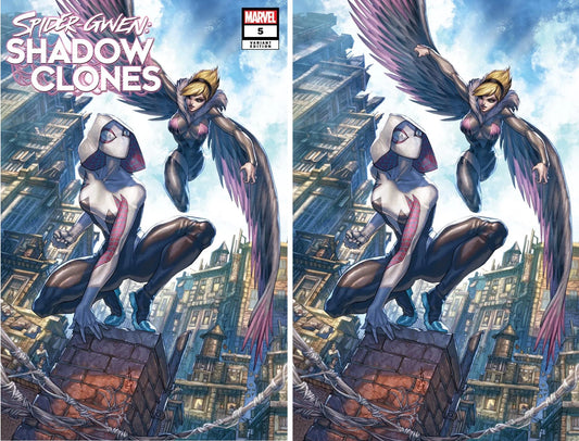 SPIDER-GWEN: SHADOW CLONES #5 (ALAN QUAH EXCLUSIVE TRADE/VIRGIN VARIANT SET)