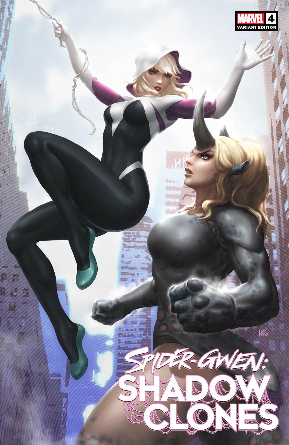 SPIDER-GWEN: SHADOW CLONES #4 (KENDRICK "KUNKKA" LIM EXCLUSIVE TRADE/VIRGIN VARIANT SET)