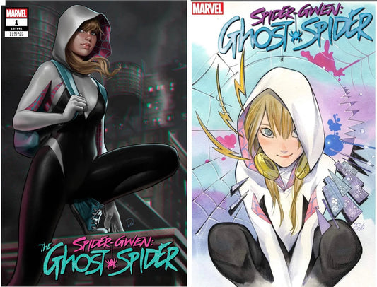 SPIDER-GWEN: GHOST SPIDER #1 (IVAN TALAVERA/PEACH MOMOKO EXCLUSIVE VARIANT SET)