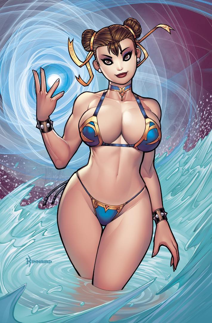 STREET FIGHTER 2024 SWIMSUIT ISSUE #1 (RYAN KINNAIRD EXCLUSIVE VIRGIN VARIANT A & B SET)(2024)