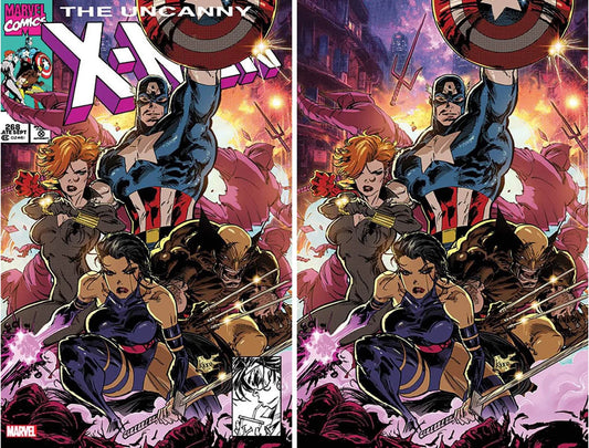 UNCANNY X-MEN #268 FACSIMILE EDITION (KAARE ANDREWS EXCLUSIVE TRADE/VIRGIN VARIANT SET)