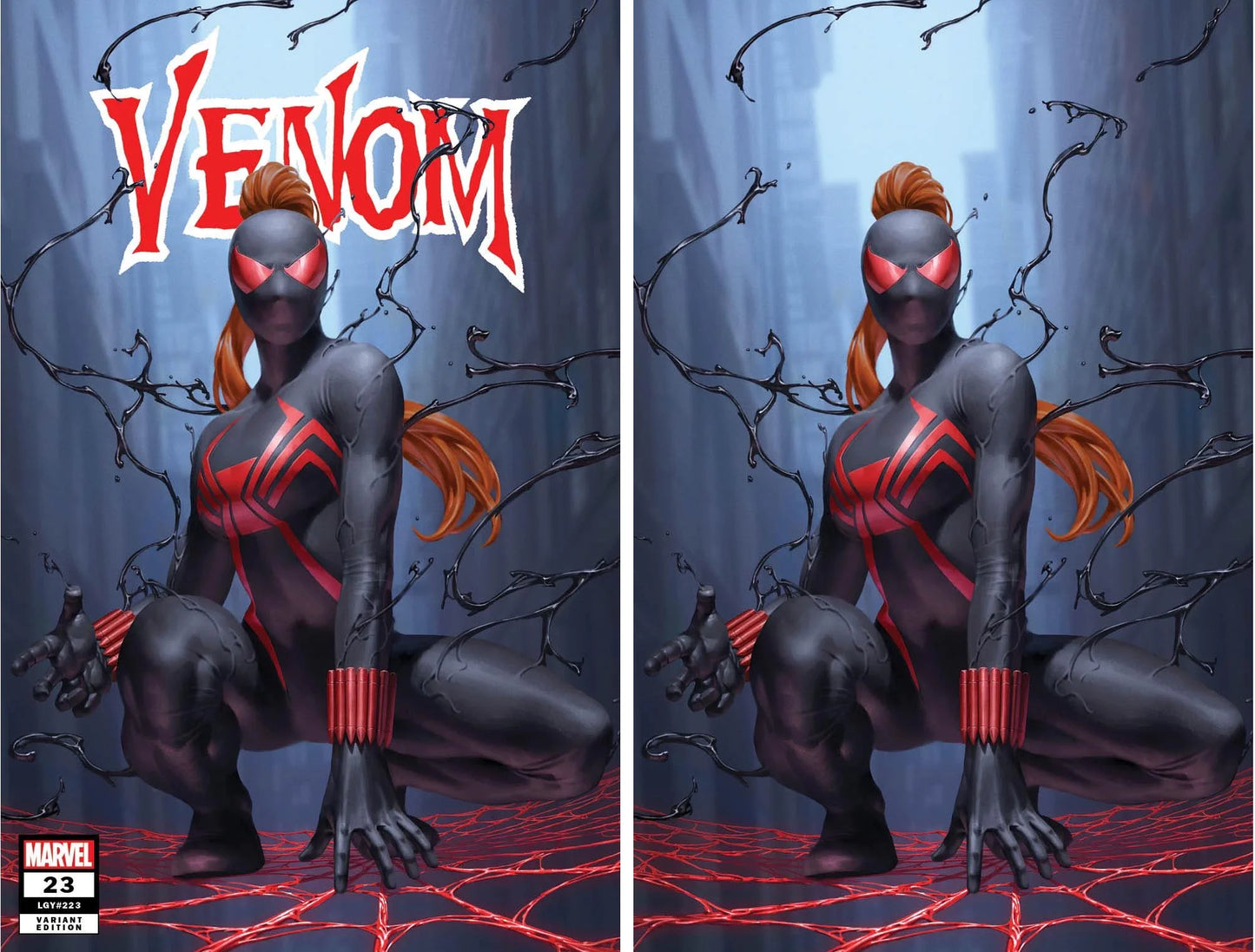 VENOM #23 (JUNGGEUN YOON NEW SYMBIOTE EXCLUSIVE TRADE/VIRGIN VARIANT SET)