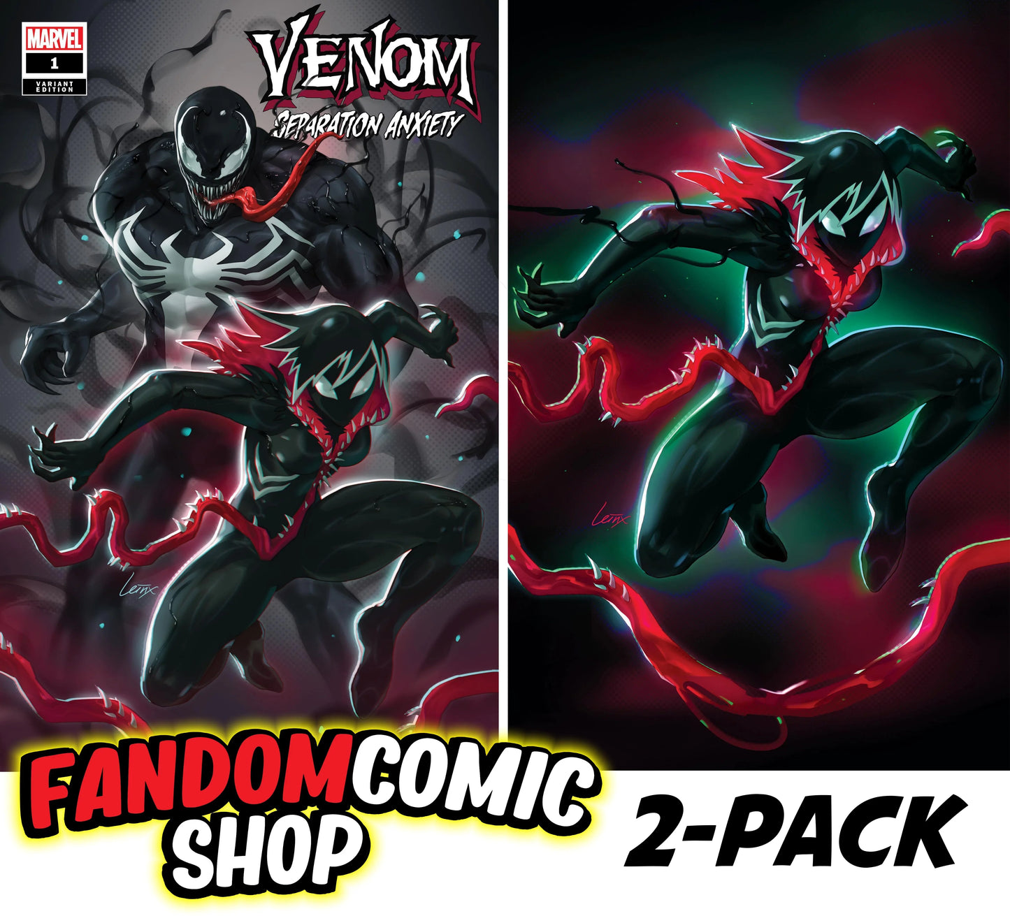 VENOM: SEPARATION ANXIETY #1 (LEIRIX LI EXCLUSIVE TRADE/VIRGIN VARIANT SET)