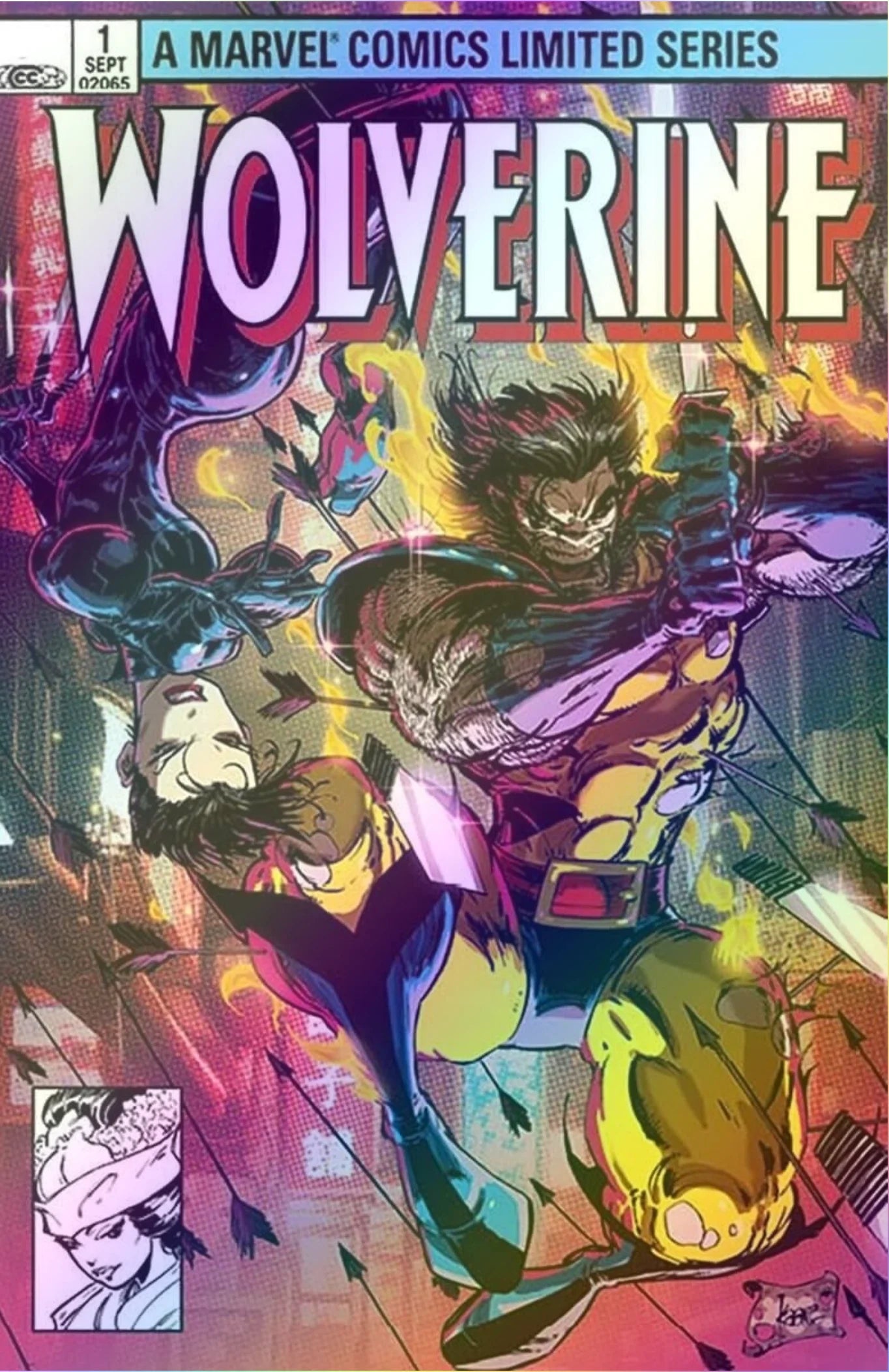 WOLVERINE #1 FACSIMILE EDITION (KAARE ANDREWS MEGACON EXCLUSIVE FOIL VARIANT)